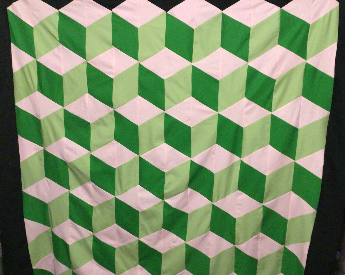AKA Cube Quilt - 60” x 61” - Large Lap