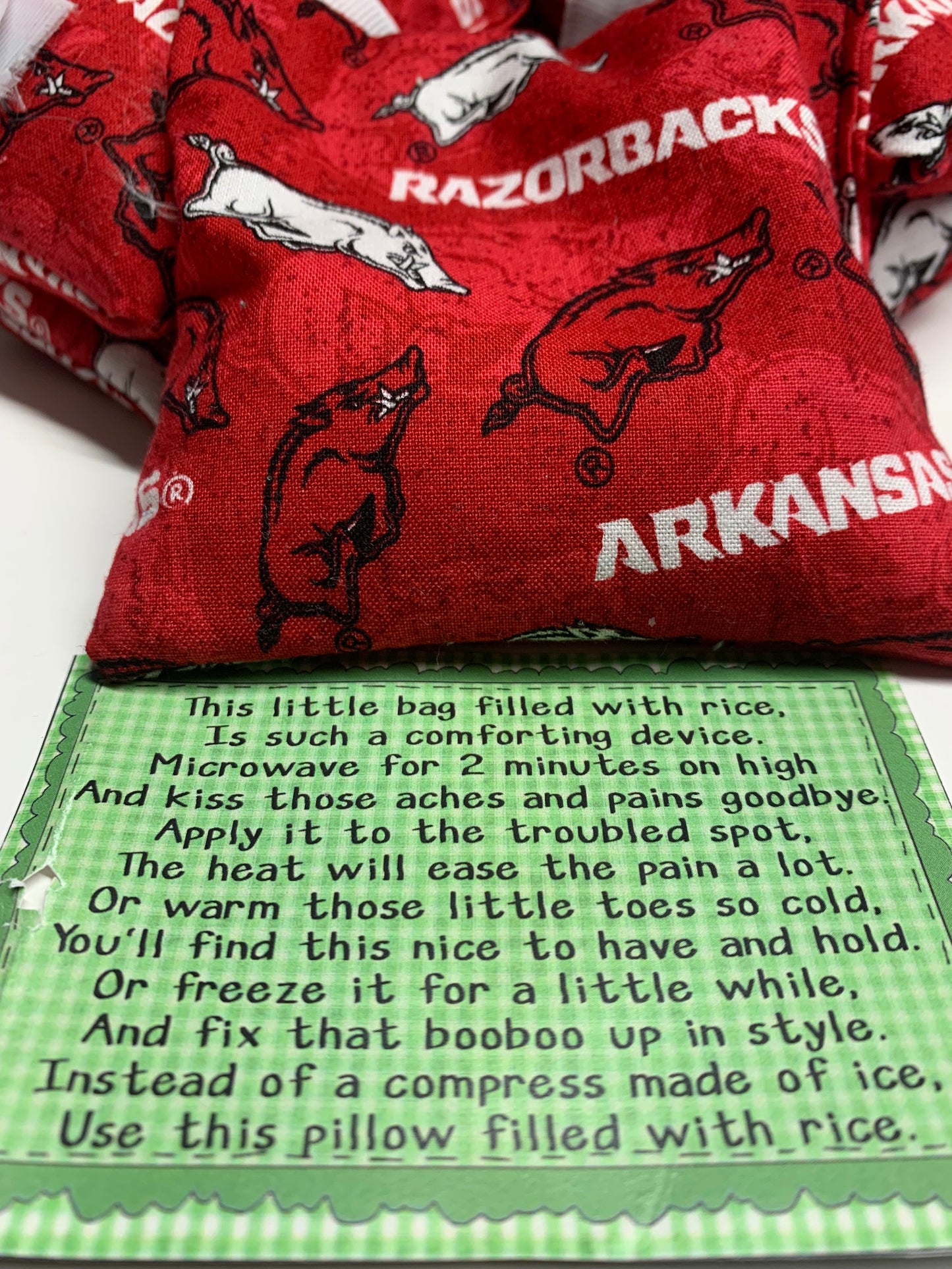 Hot/Cold Therapy Pack Set of 2 - Handmade with rice