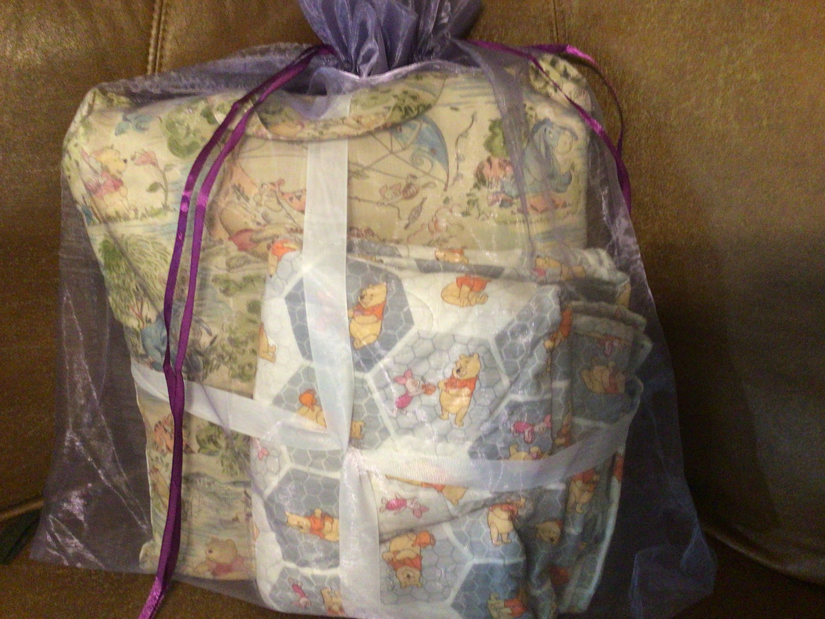 Story Time Book Pillow Quilt Set - 37” x 42” Quilt w/Reading Book Pillow
