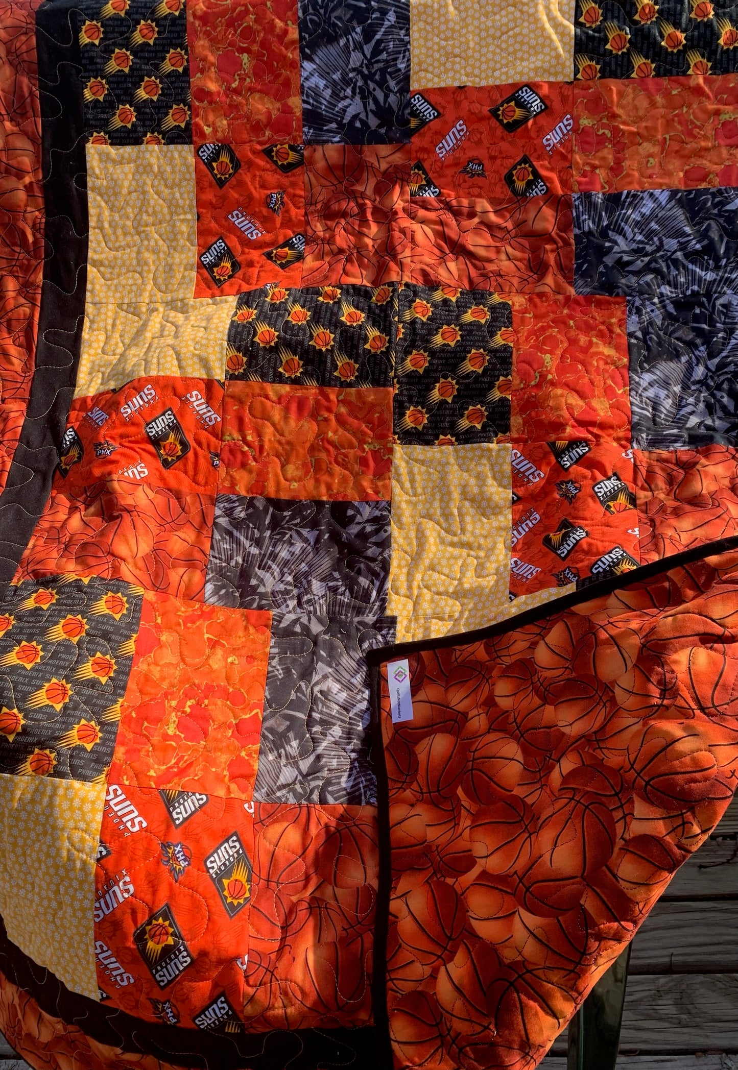 Fan for Life Quilt - 39" x 54"-NBA