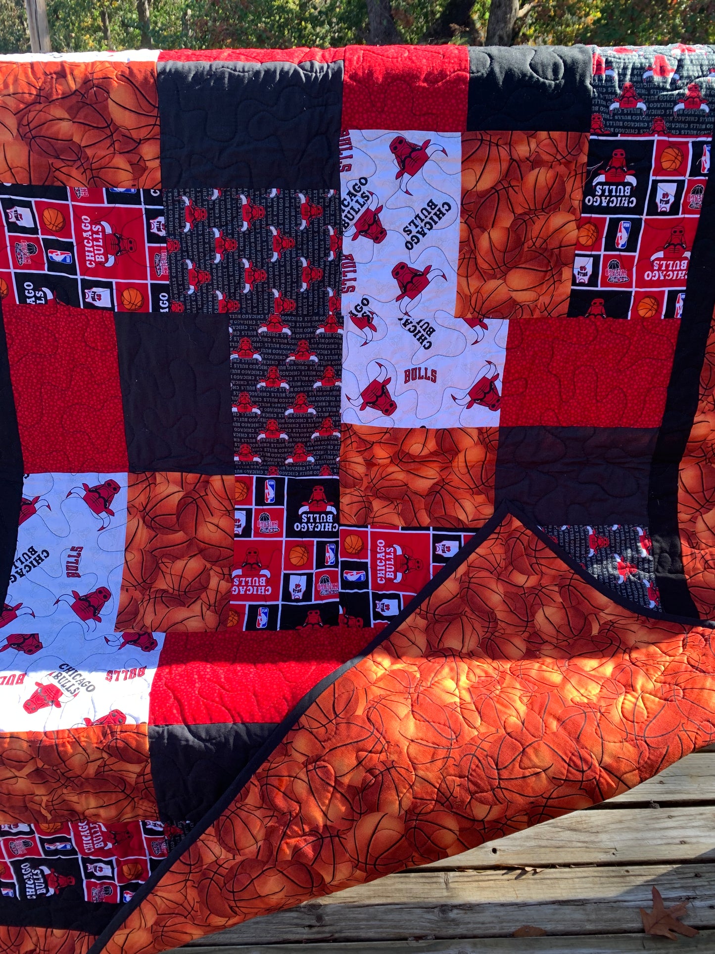 Fan for Life Quilt - 39" x 54"-NBA