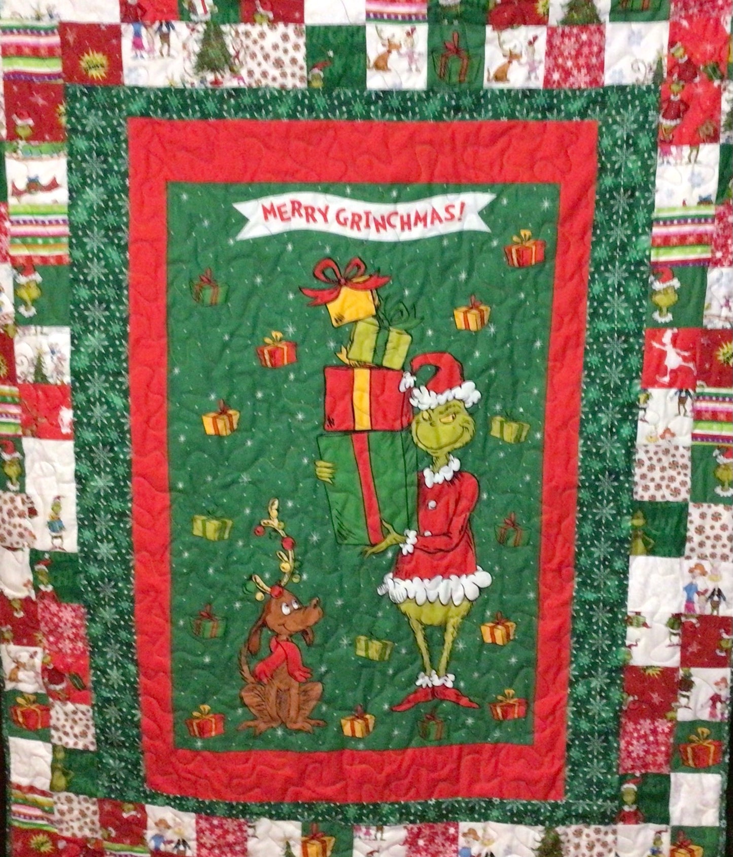 Merry Grinchmas! - 55” X 62”