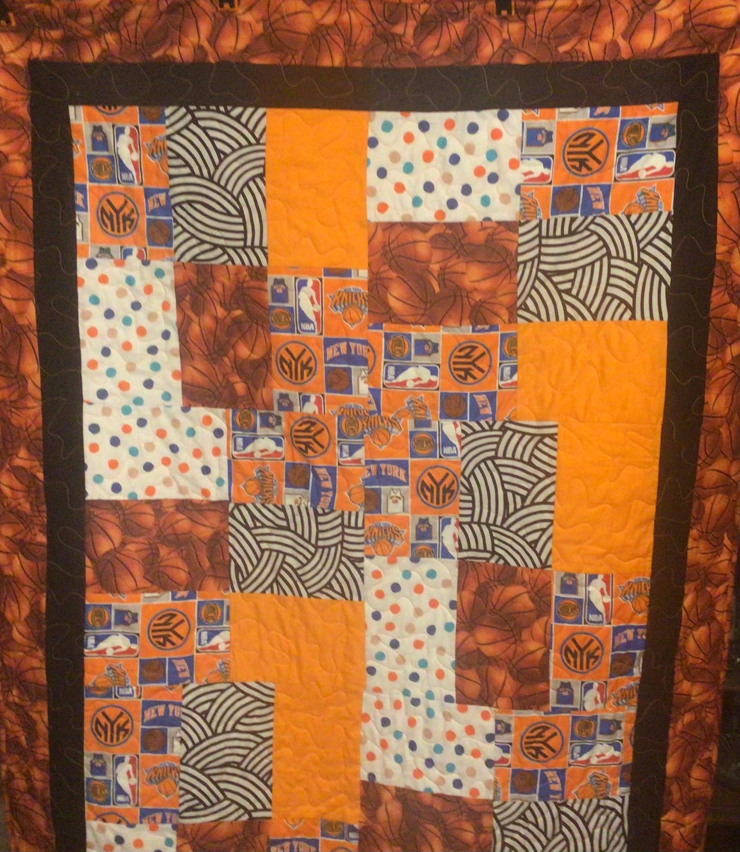 Fan for Life Quilt - 39" x 54"-NBA