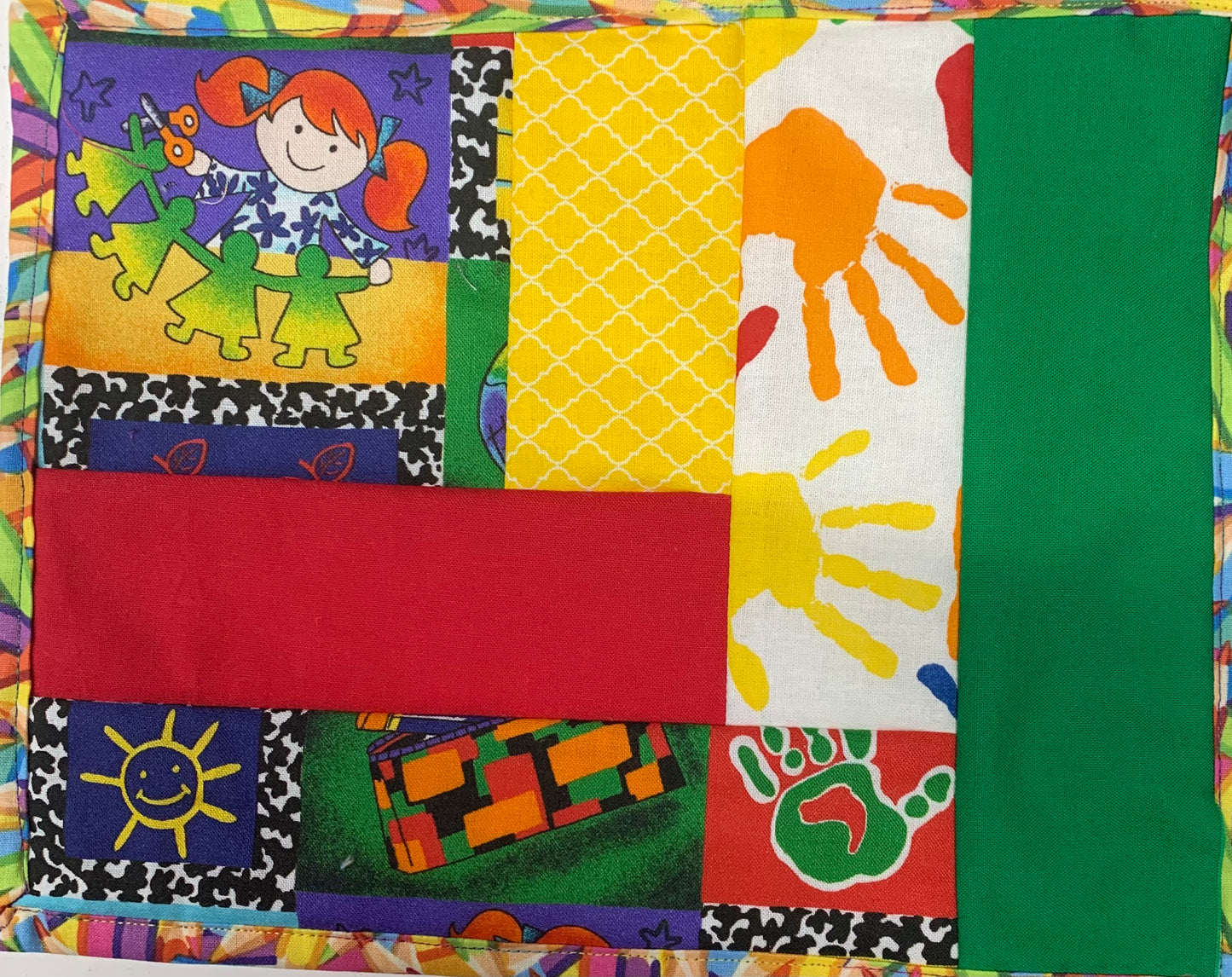 Tumbler and Quilted Mug Rug (8 1/2” x 101/2”)