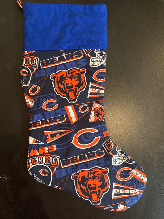 Handcrafted Christmas Stocking - 10 1/2” W X 181/2” H