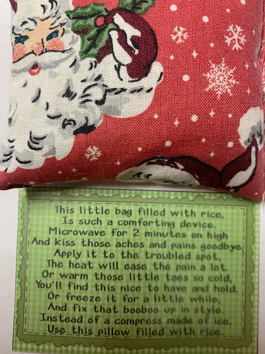 Hot/Cold Therapy Pack Set of 2 - Handmade with rice