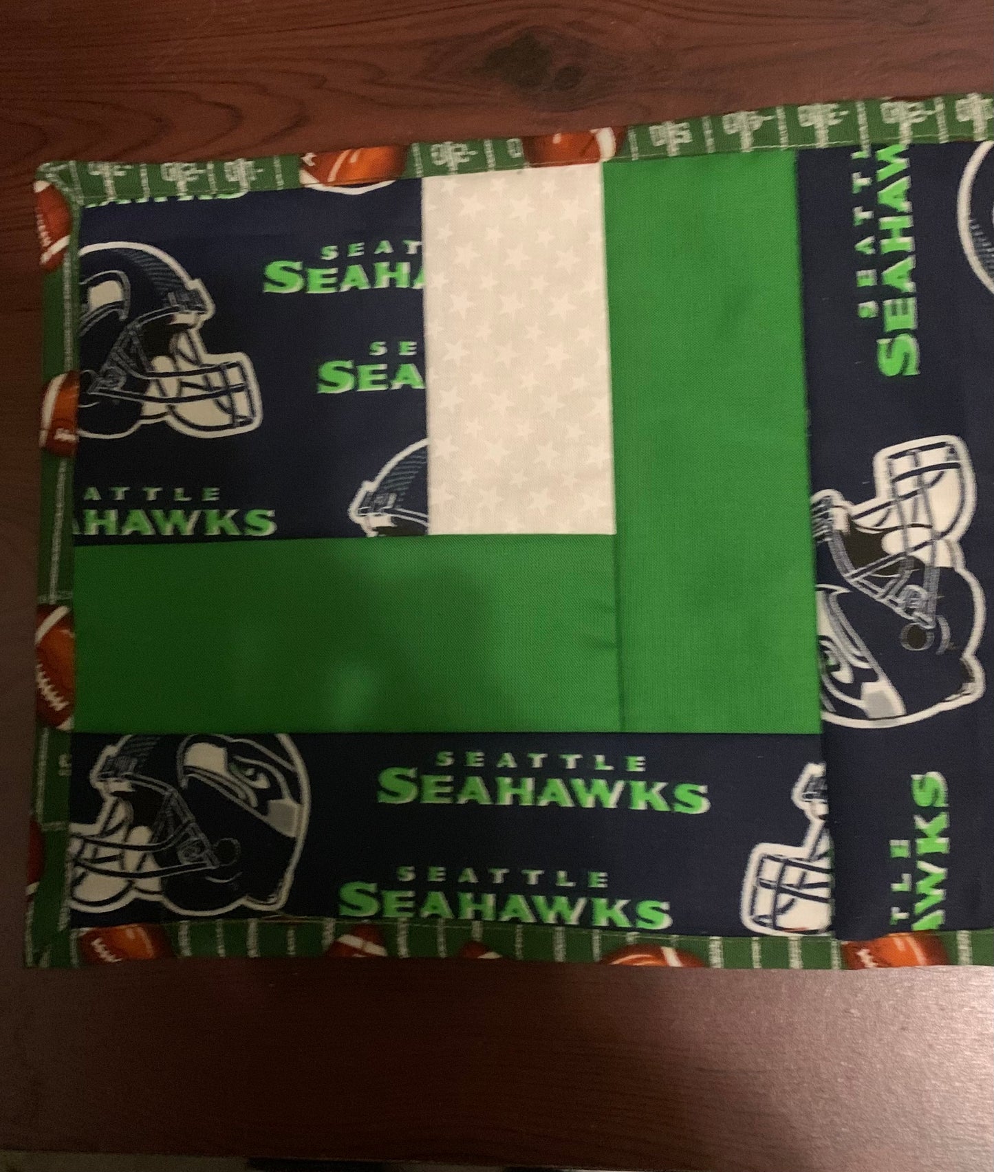 Mug and Quilted Mug Rug (8 1/2” x 101/2”) Super Bowl 2026 Edition