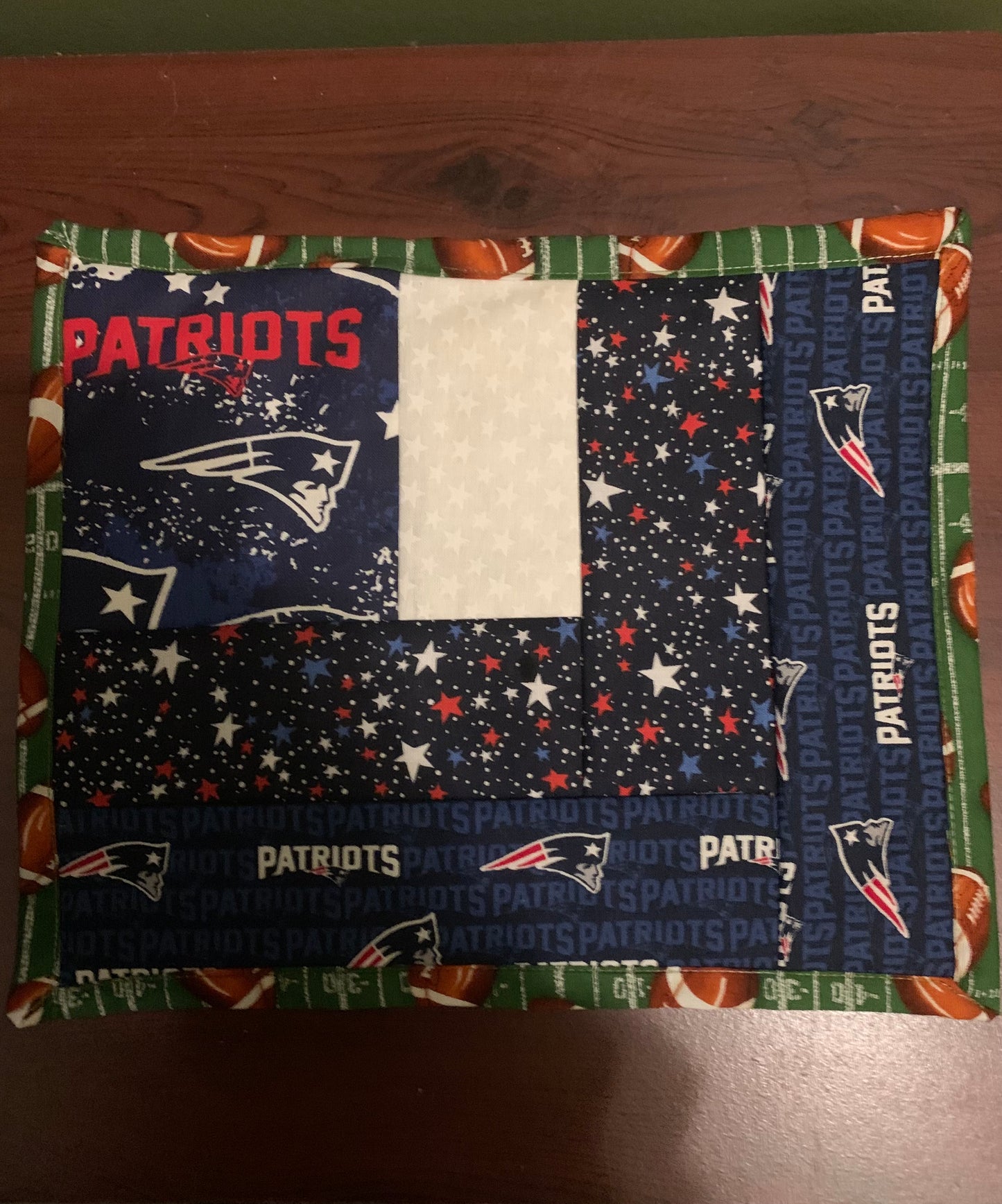 Mug and Quilted Mug Rug (8 1/2” x 101/2”) Super Bowl 2026 Edition