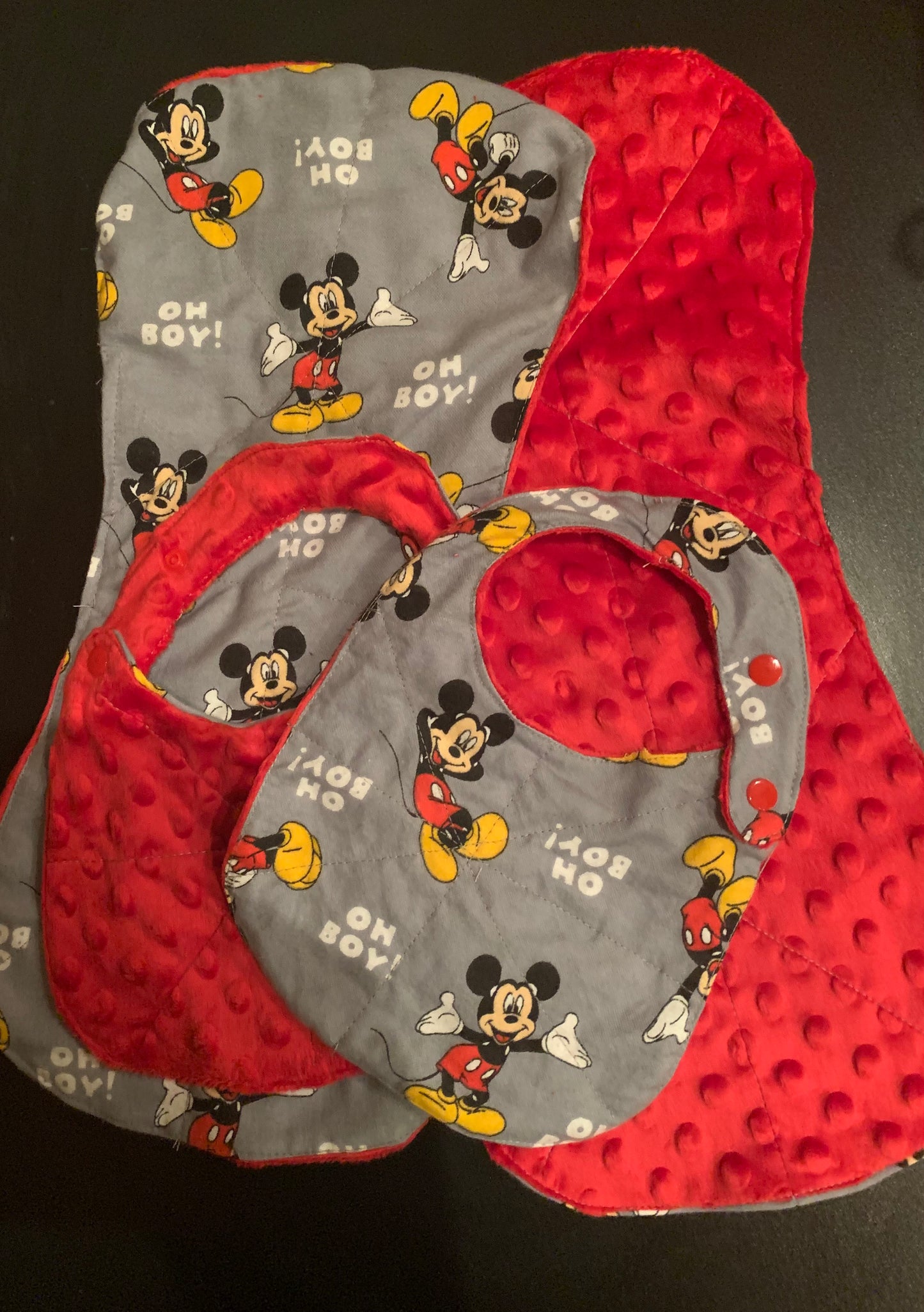 Bib/Burp Cloth Combo - 4 piece Set