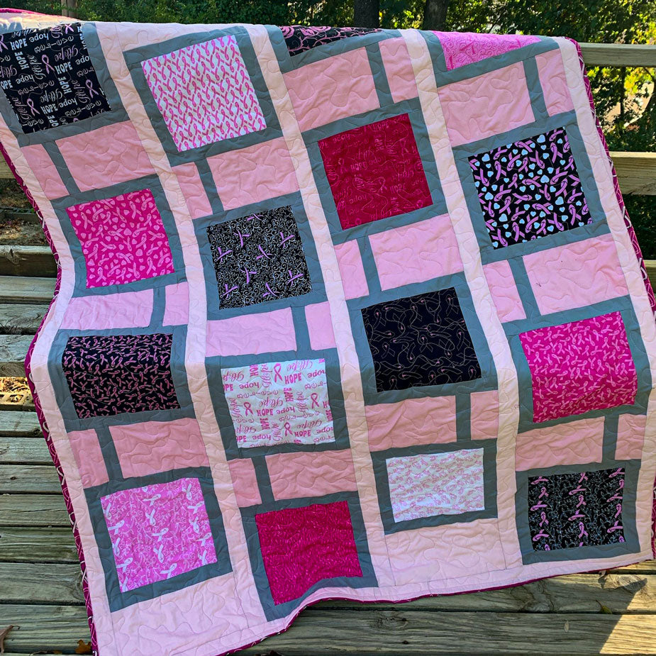 Breast Cancer Awareness quilt
