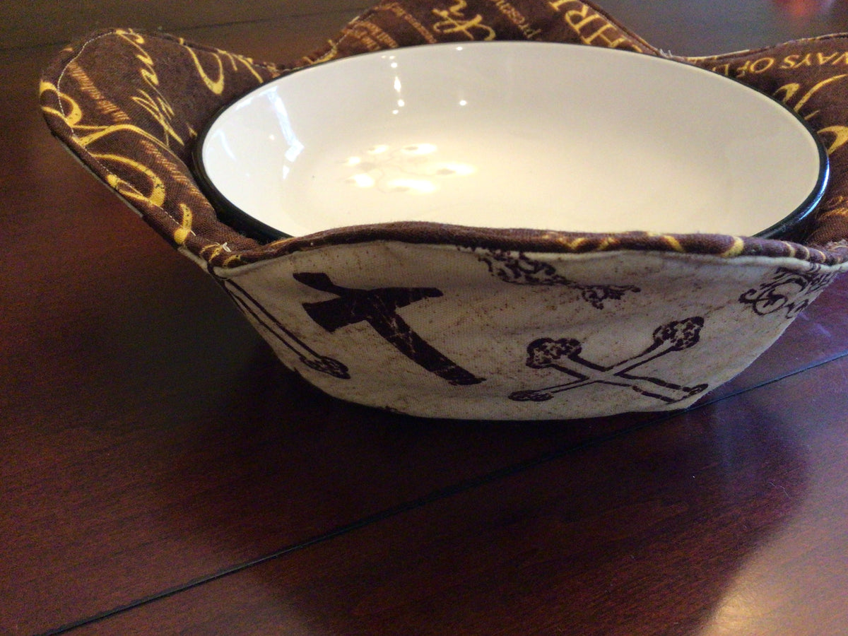 Bowl Cozy (single) - Microwavable Bowl Holder