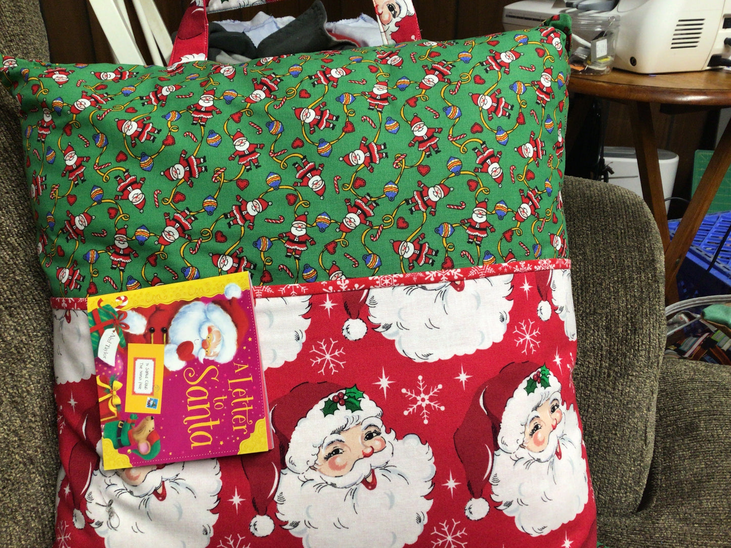 Reading Book Pillow with Pocket (Insert and book(ages6-9) Included)