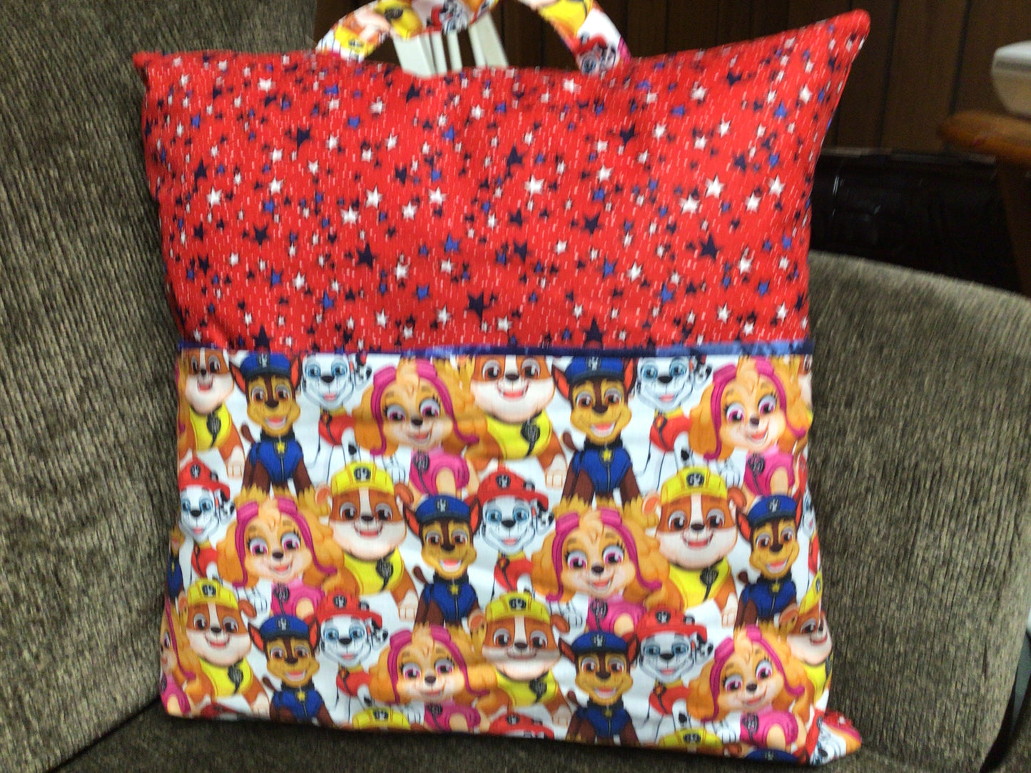 Reading Book Pillow with Pocket (Insert and book(ages6-9) Included)