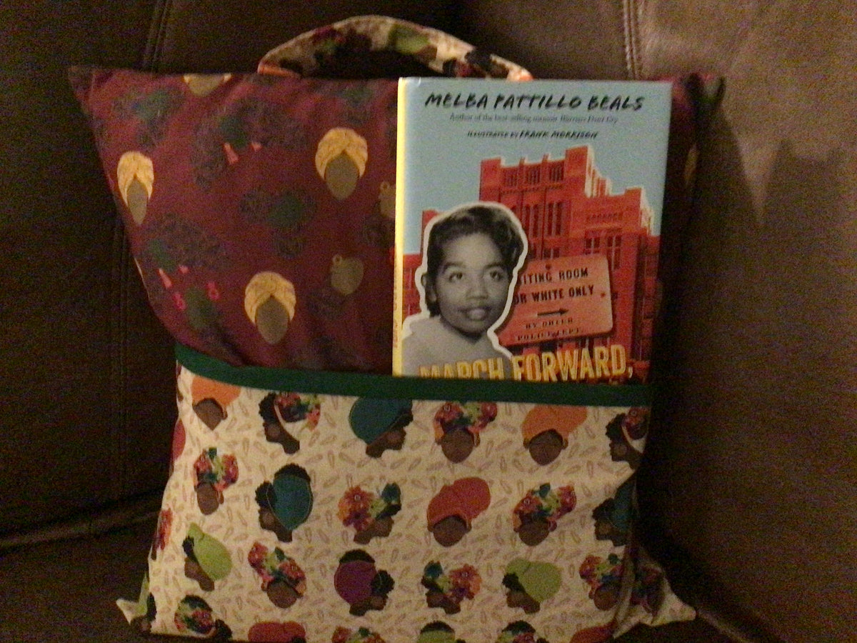 African American History Book Pillow