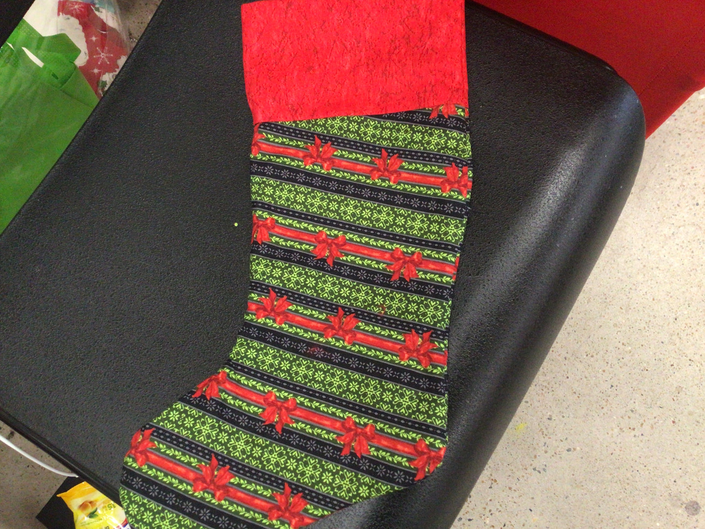 Christmas Stocking - 10 1/2 W x 18 H