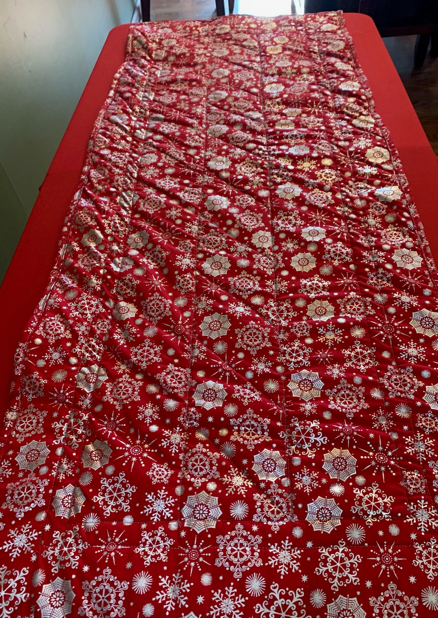 Christmas Table Runner - 47” long x 19.5” wide