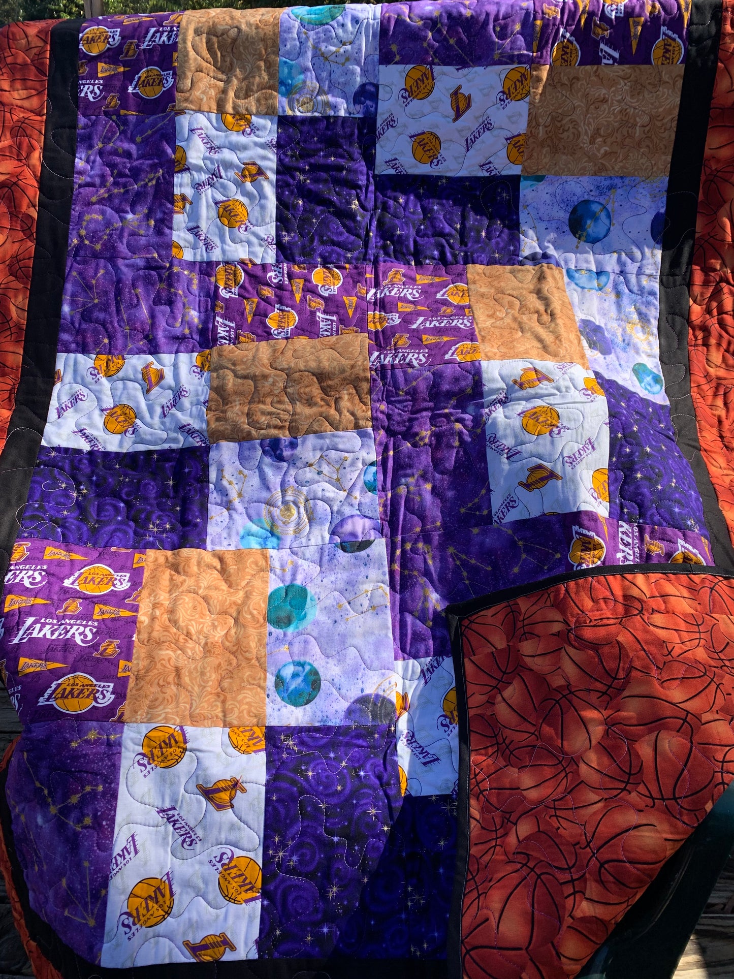 Fan for Life Quilt - 39" x 54"